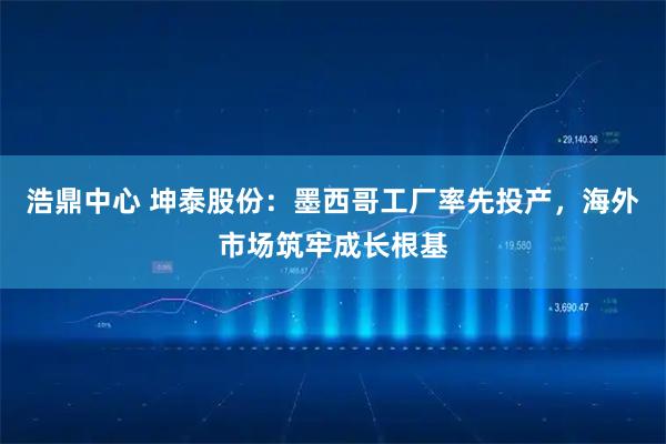 浩鼎中心 坤泰股份：墨西哥工厂率先投产，海外市场筑牢成长根基