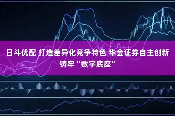 日斗优配 打造差异化竞争特色 华金证券自主创新铸牢“数字底座”